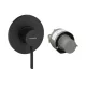 Hansgrohe Zesis S egykaros falsík alatti zuhanycsaptelep alaptesttel, matt fekete 74618670