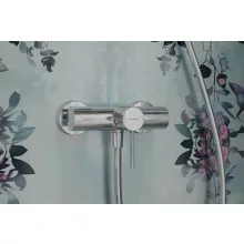   Hansgrohe Zesis S egykaros zuhanycsaptelep falsíkon kívüli szereléshez, króm 74622000