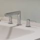 Hansgrohe Zesis S 3 lyukú mosdó csaptelep 100 automata lefolyógarnitúrával, króm 74733000
