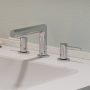 Hansgrohe Zesis S 3 lyukú mosdó csaptelep 100 automata lefolyógarnitúrával, króm 74733000