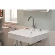   Hansgrohe Zesis S hidegindítású mosdó csaptelep 210 automata lefolyógarnitúrával, króm 74740000