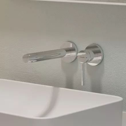 Hansgrohe Zesis S egykaros falsík alatti mosdó csaptelep lefolyógarnitúrával, króm 74750000