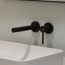   Hansgrohe Zesis S egykaros falsík alatti mosdó csaptelep lefolyógarnitúrával, matt fekete 74750670