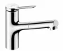 Hansgrohe Zesis M33 konyhai csaptelep 140, kihúzható fejjel és sBox light, króm 74803000