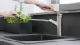 Hansgrohe Zesis M33 konyhai csaptelep 140, kihúzható fejjel és sBox light, rozsdamentes acél hatású 74803800
