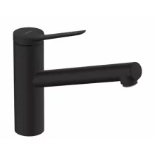   Hansgrohe Zesis M33 egykaros konyhai csaptelep alacsony nyomáshoz, matt fekete 74806670