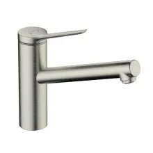   Hansgrohe Zesis M33 egykaros konyhai csaptelep alacsony nyomáshoz, rozsdamentes acél hatású 74806800