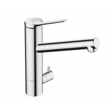   Hansgrohe Zesis M33 hidegindítású konyhai csaptelep 160 elzárószeleppel, króm 74807000
