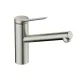 Hansgrohe Zesis M33 hidegindítású konyhai csaptelep 150 EcoSelection, rozsdamentes acél hatású 74813800