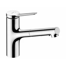   Hansgrohe Zesis M33 konyhai csaptelep 2jet, kihúzható zuhanyfejjel, króm 74820000