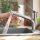 Hansgrohe Zesis M33 egykaros konyhai csaptelep kihúzható zuhanyfejjel, króm 74821000