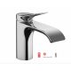 Hansgrohe Vivenis egykaros mosdócsaptelep 80, automata lefolyógarnitúrával, króm 75010000