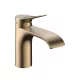 Hansgrohe Vivenis egykaros hidegindítású mosdó csaptelep 80 automata lefolyógarnitúrával, szálcsiszolt bronz 75014140