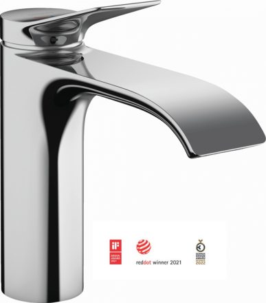 Hansgrohe Vivenis Egykaros mosdócsaptelep 110 hidegindítású, automata lefolyógarnitúrával, króm 75023000