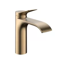   Hansgrohe Vivenis Egykaros mosdócsaptelep 110 hidegindítású, automata lefolyógarnitúrával, szálcsiszolt bronz 75023140