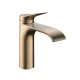 Hansgrohe Vivenis Egykaros mosdócsaptelep 110 hidegindítású, automata lefolyógarnitúrával, szálcsiszolt bronz 75023140