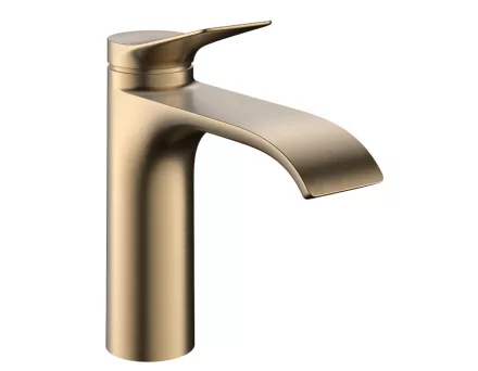 Hansgrohe Vivenis Egykaros mosdócsaptelep 110 hidegindítású, lefolyógarnitúra nélkül, szálcsiszolt bronz 75024140