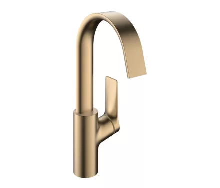 Hansgrohe Vivenis mosdócsaptelep 120, elforgatható kifolyóval, szálcsiszolt bronz 75032140