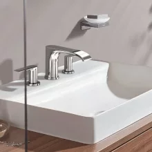   Hansgrohe Vivenis 3 lyukú mosdócsaptelep 90, automata lefolyógarnitúrával króm 75033000