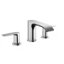 Hansgrohe Vivenis 3 lyukú mosdócsaptelep 90, automata lefolyógarnitúrával króm 75033000