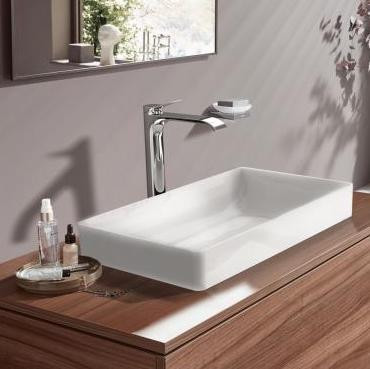 Hansgrohe Vivenis egykaros mosdócsaptelep 250, automata lefolyógarnitúrával, króm 75040000