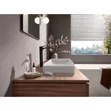   Hansgrohe Vivenis egykaros mosdócsaptelep 250, automata lefolyógarnitúrával, matt fekete 75040670