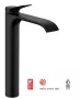 Hansgrohe Vivenis egykaros mosdócsaptelep 250, automata lefolyógarnitúrával, matt fekete 75040670
