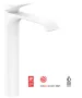Hansgrohe Vivenis egykaros mosdócsaptelep 250, automata lefolyógarnitúrával, matt fehér 75040700