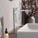 Hansgrohe Vivenis egykaros magasított mosdó csaptelep 250 automata lefolyógarnitúrával CoolStart, króm 75044000