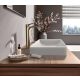 Hansgrohe Vivenis egykaros magasított mosdó csaptelep 250 automata lefolyógarnitúrával CoolStart, szálcsiszolt bronz 75044140