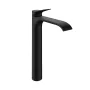 Hansgrohe Vivenis egykaros magasított mosdó csaptelep 250 CoolStart, matt fekete 75045670