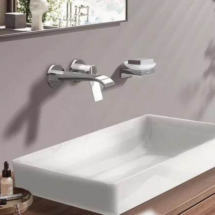 Hansgrohe Vivenis egykaros falsík alatti mosdócsaptelep 19,5 cm-es kifolyóval, króm 75050000