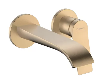 Hansgrohe Vivenis egykaros falsík alatti mosdócsaptelep 19,5 cm-es kifolyóval, szálcsiszolt bronz 75050140