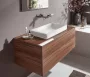 Hansgrohe Vivenis egykaros falsík alatti mosdócsaptelep 19,5 cm-es kifolyóval, szálcsiszolt fekete/króm 75050340