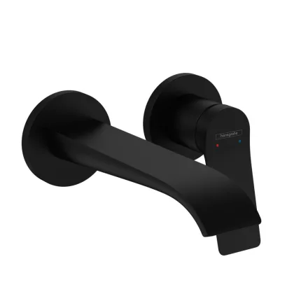 Hansgrohe Vivenis egykaros falsík alatti mosdócsaptelep 19,5 cm-es kifolyóval, matt fekete 75050670