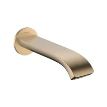   Hansgrohe Vivenis fali kádkifolyó 202 mm, szálcsiszolt bronz 75410140