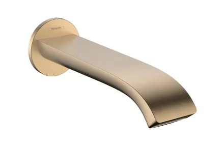 Hansgrohe Vivenis fali kádkifolyó 202 mm, szálcsiszolt bronz 75410140