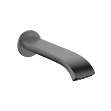   Hansgrohe Vivenis fali kádkifolyó 202 mm, szálcsiszolt fekete/króm 75410340
