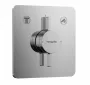 Hansgrohe DuoTurn Q 2 funkciós falsík alatti csaptelep, Water flow control, króm 75414000