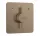 Hansgrohe DuoTurn Q 2 funkciós falsík alatti csaptelep, Water flow control, szálcsiszolt bronz 75414140