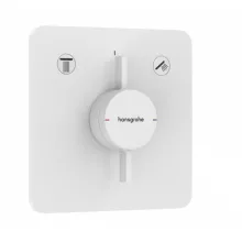   Hansgrohe DuoTurn Q 2 funkciós falsík alatti csaptelep, Water flow control, matt fehér 75414700