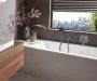 Hansgrohe Vivenis egykaros kádcsaptelep falsík alatti szereléshez, szálcsiszolt fekete/króm 75415340