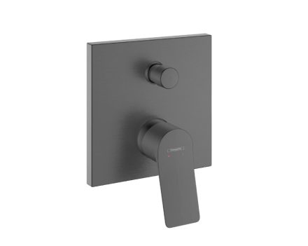 Hansgrohe Vivenis egykaros kádcsaptelep falsík alatti szereléshez, szálcsiszolt fekete/króm 75416340