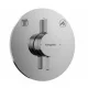 Hansgrohe DuoTurn S 2 funkciós falsík alatti csaptelep, Water flow control, króm 75418000