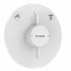 Hansgrohe DuoTurn S 2 funkciós falsík alatti csaptelep, Water flow control, matt fehér 75418700