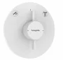 Hansgrohe DuoTurn S 2 funkciós falsík alatti csaptelep, Water flow control, matt fehér 75418700