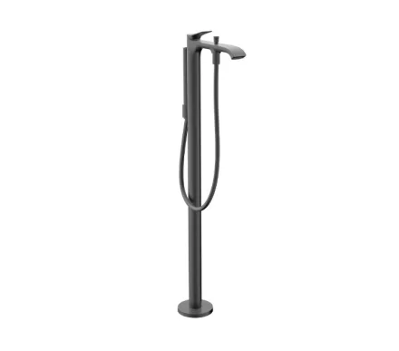 Hansgrohe Vivenis egykaros, szabadonálló kádcsaptelep, szálcsiszolt fekete/króm 75445340