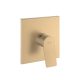 Hansgrohe Vivenis egykaros falsík alatti zuhanycsaptelep, szálcsiszolt bronz 75615140