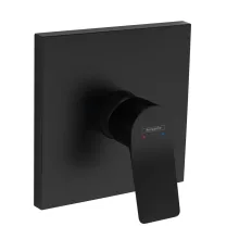   Hansgrohe Vivenis egykaros falsík alatti zuhanycsaptelep, matt fekete 75615670