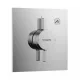 Hansgrohe DuoTurn E 1 funkciós falsík alatti csaptelep, Water flow control, króm 75617000